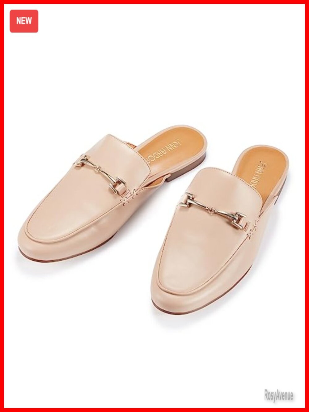 Women's Mules Flats Backless Slip On Loafers Pointed Toe Low Heel Slides Casual